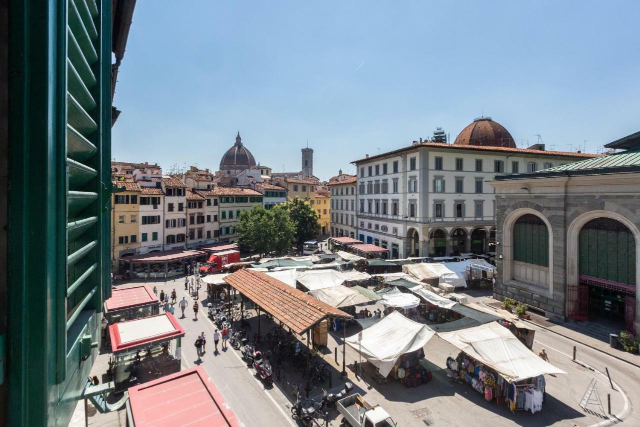 Piazza Del Mercato Centrale Firenze Kültér fotó